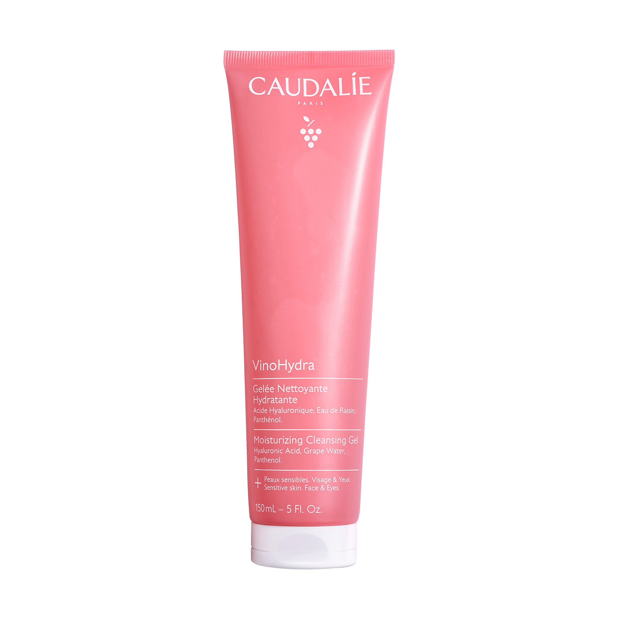 Зволожувальний гель для вмивання Caudalie VinoHydra Moisturizing Cleansing Gel, 150 мл